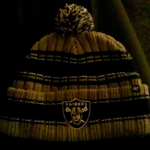 47 brand RAIDERS NFL beanie nwot.10/10condition.NEW - Picture 1 of 7